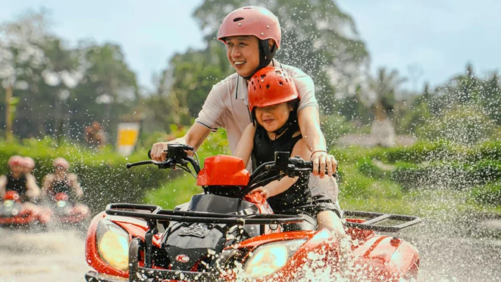 Bali: ATV adventure in the forest with Dutch waterfalls & tunnels